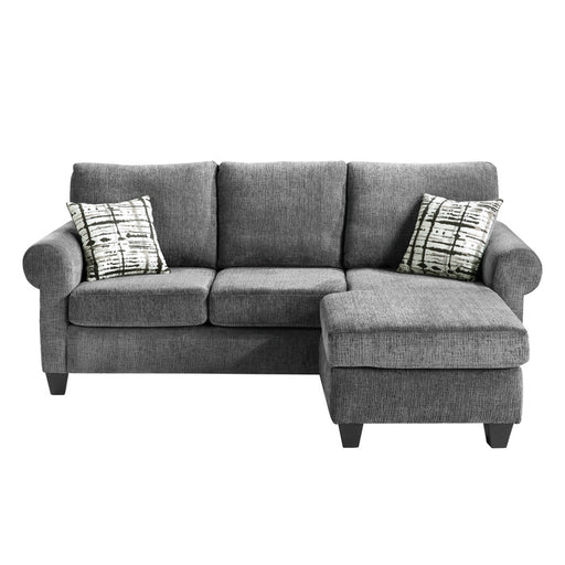 Homelegance - Desboro Reversible Sofa Chaise in Gray - 9317GY-3SC - GreatFurnitureDeal