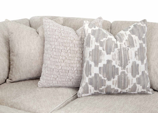 Franklin Furniture - Adler 5 Piece Sectional Sofa in Hybrid Cream - 93359-04-79-86-18-CREAM