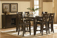 Homelegance - Crown Point 7 Piece Counter Height Table Set in Warm Merlot - 1372-36-7SET - GreatFurnitureDeal