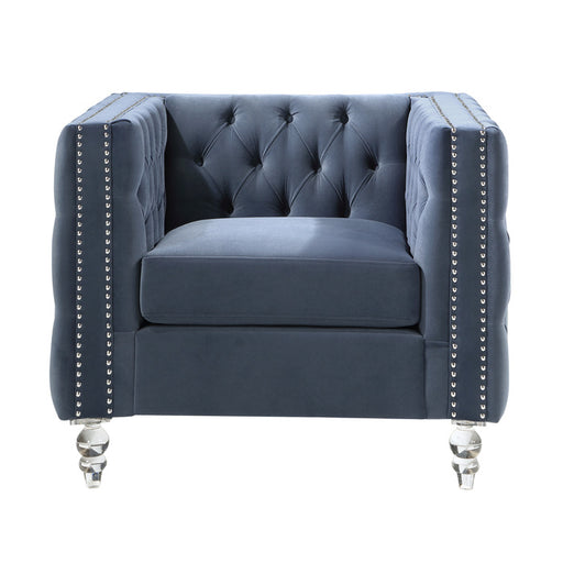Homelegance - Orina Chair in Blue - 9349DBU-1 - GreatFurnitureDeal