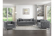 Homelegance - Orina 3 Piece Living Room Set in Gray - 9349GRY-3-2-1 - GreatFurnitureDeal