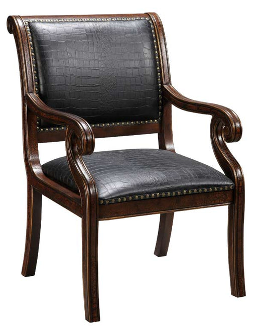 Coast To Coast - Accent Chair In Rich Textured Brown - 94032 - GreatFurnitureDeal