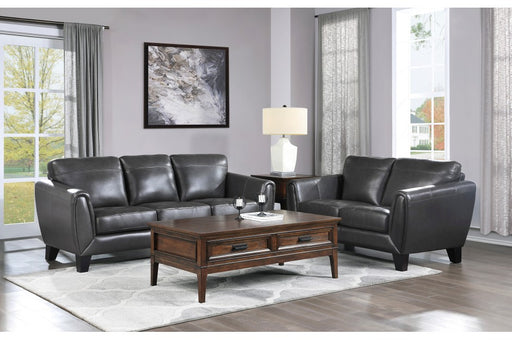 Homelegance - Spivey 2 Piece Sofa Set in Dark Gray - 9460DG-3-2 - GreatFurnitureDeal