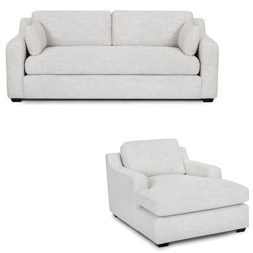 Franklin Furniture - Nora 2 Piece Sofa Set in Smoke - 94640-11-SMOKE - GreatFurnitureDeal