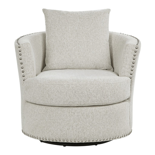 Homelegance - Morelia Swivel Chair in Beige - 9468BE-1 - GreatFurnitureDeal