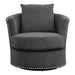 Homelegance - Morelia Swivel Chair in Charcoal - 9468CC-1 - GreatFurnitureDeal