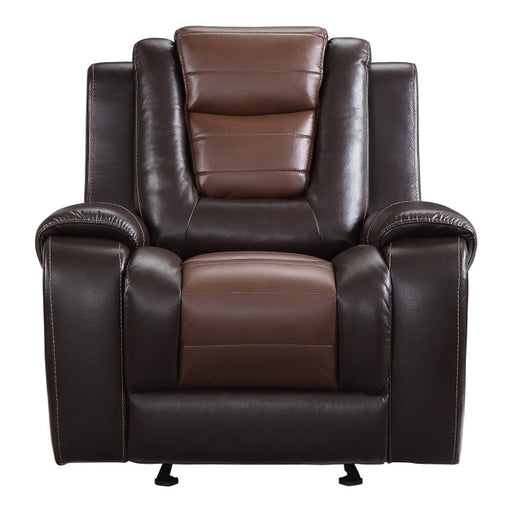Homelegance - Briscoe Glider Reclining Chair in Dark Brown - 9470BR-1 - GreatFurnitureDeal