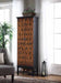Coaster Furniture - Rich Brown And Black Accent Cabinet - 950731