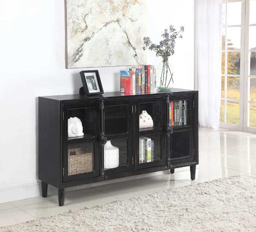 Coaster Furniture - Black Accent Cabinet - 950780 - GreatFurnitureDeal