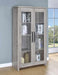 Coaster Furniture - Rustic Grey Curio Cabinet - 950783 - GreatFurnitureDeal