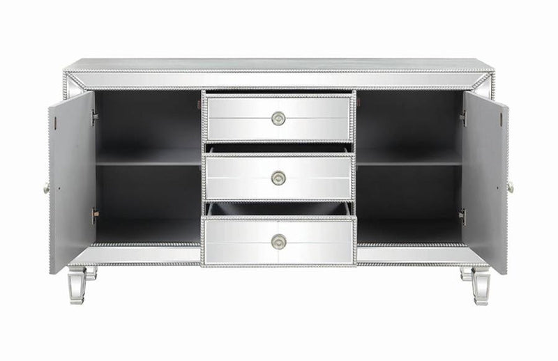 Coaster Furniture - Accent Cabinet in Silver - 950825 - GreatFurnitureDeal