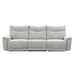 Homelegance - Tesoro Power Double Reclining Sofa with Power Headrests in gray - 9509MGY-3PWH* - GreatFurnitureDeal