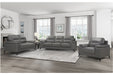 Homelegance - Mischa 3 Piece Sofa Set in Dark Gray - 9514DGY-3-2-1 - GreatFurnitureDeal