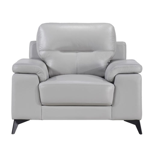 Homelegance - Mischa Chair in Silver Gray - 9514SVE-1 - GreatFurnitureDeal