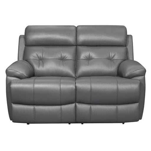 Homelegance - Lambent Double Reclining Love Seat in Dark Gray - 9529DGY-2 - GreatFurnitureDeal