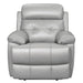 Homelegance - Lambent Reclining Chair in Silver Gray - 9529SVE-1 - GreatFurnitureDeal