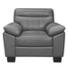 Homelegance - Denizen 3 Piece Sofa Set in Dark Gray - 9537DGY-3-2-1 - GreatFurnitureDeal