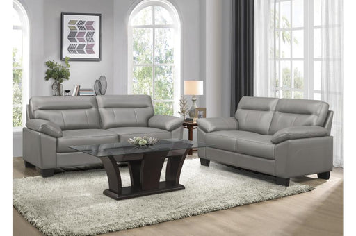 Homelegance - Denizen 2 Piece Sofa Set in Gray - 9537GRY-3-2 - GreatFurnitureDeal