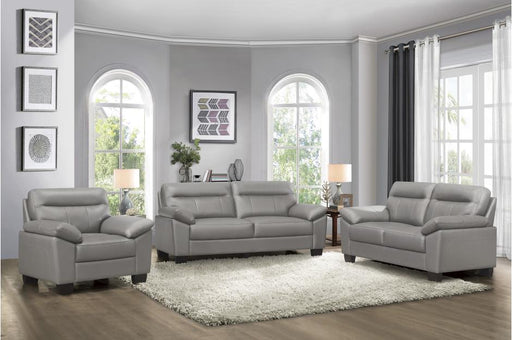 Homelegance - Denizen 3 Piece Sofa Set in Gray - 9537GRY-3-2-1 - GreatFurnitureDeal