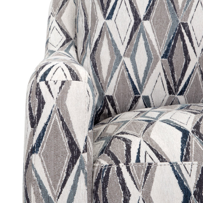 Franklin Furniture - Juno Swivel Accent Chair  in Slate - 2183-SLATE - GreatFurnitureDeal