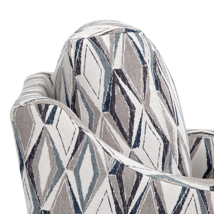Franklin Furniture - Juno Swivel Accent Chair  in Slate - 2183-SLATE