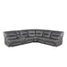 Homelegance - Dyersburg 6-Piece Power Reclining Sectional in Gray - 9579GRY*6LRRRPW - GreatFurnitureDeal
