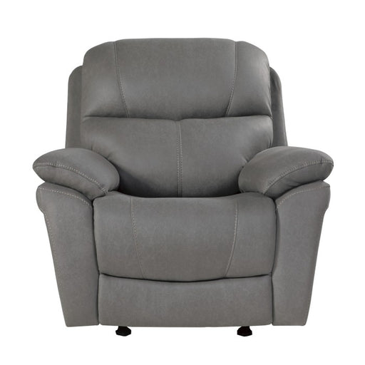 Homelegance - Longvale Glider Reclining Chair in Gray - 9580GY-1 - GreatFurnitureDeal