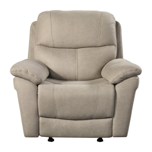 Homelegance - Longvale Glider Reclining Chair in Tan - 9580TN-1 - GreatFurnitureDeal