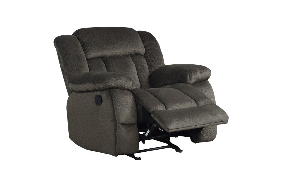 Homelegance - Laurelton Chocolate Glider Reclining Chair - 9636-1 - GreatFurnitureDeal
