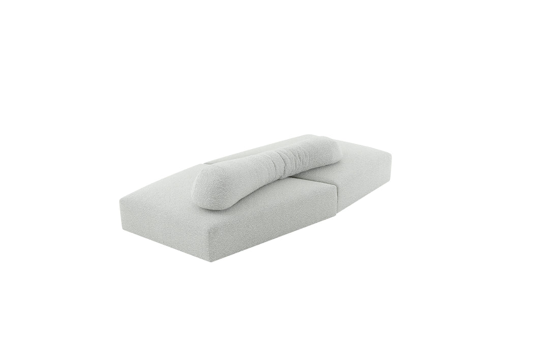 GFD Home - Modular Sectional Sofa Set, Sofa without Backrest for Living Room - GreatFurnitureDeal