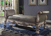 Acme Furniture - Dresden Bench in Vintage Bone White - 96590 - GreatFurnitureDeal