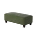 Southern Home Furnishings - Bella Forrest Cocktail Ottoman in Green- 100-C Bella Forrest 49" Wide - GreatFurnitureDeal