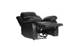 Homelegance - Granley Black Recliner Chair - 9700BLK-1 - GreatFurnitureDeal