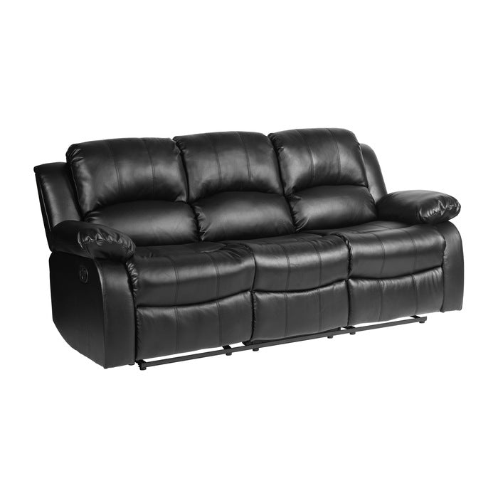 Homelegance - Granley Black 3 Piece Living Room Set - 9700BLK-3-2-1 - GreatFurnitureDeal