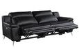 Homelegance - Antonio 2 Piece Reclining Sofa Set in Black - 9360BLK*2PW - GreatFurnitureDeal