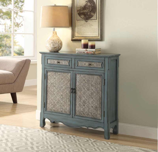 Acme Furniture - Winchell Antique Blue Console Table - 97245 - GreatFurnitureDeal