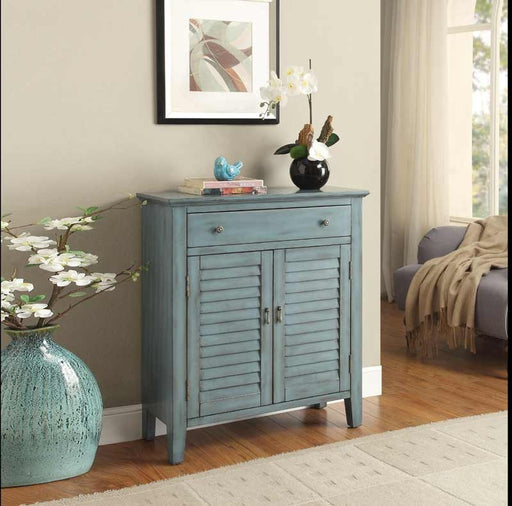 Acme Furniture - Winchell Antique Blue Console Table - 97247