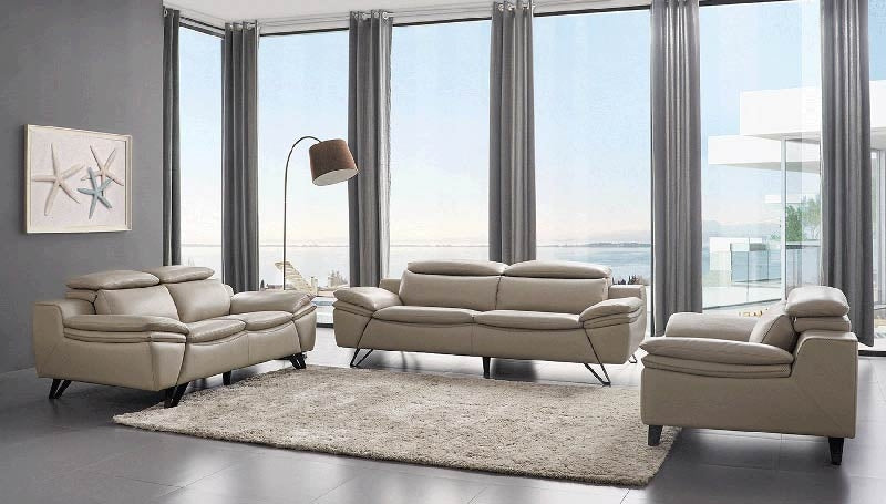 ESF Furniture - 973 3 Piece Living Room Set with Adjustable Headrests - 973-SLC - GreatFurnitureDeal
