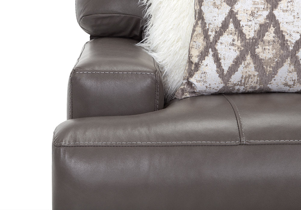 Franklin Furniture - Lizette Chair and a Half  in Dark Gray - 97388-DARK GRAY - GreatFurnitureDeal