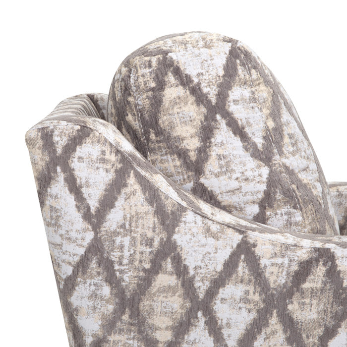 Franklin Furniture - Lizette Swivel Glider Accent Chair in Greystone - 2183-GREYSTONE