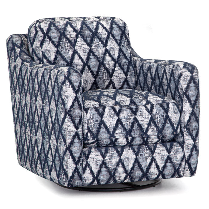 Franklin Furniture - Sedona Swivel Glider Accent Chair in Lapis - 2183-LAPIS - GreatFurnitureDeal