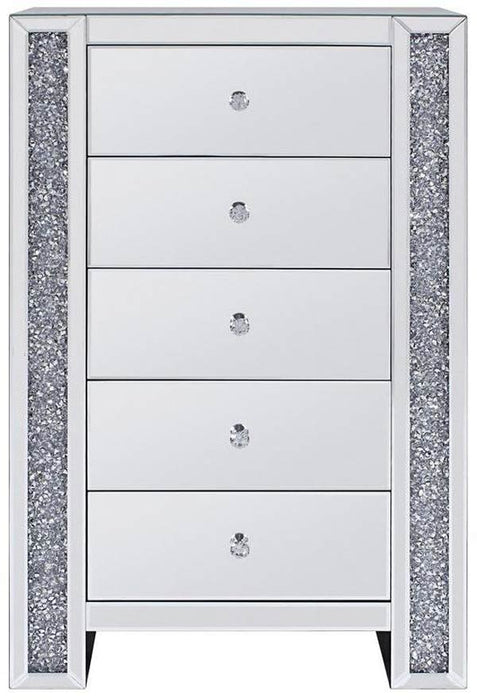 Acme Furniture - Noralie Chest in Mirrored - 97644 - GreatFurnitureDeal