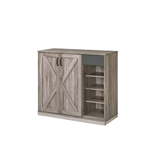 Acme Furniture - Toski Cabinet in Rustic Gray Oak - 97775 - GreatFurnitureDeal