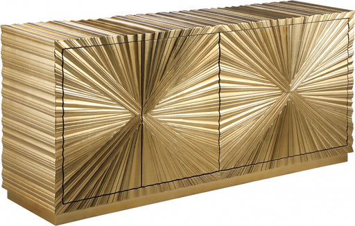 Meridian Furniture - Golda Sideboard-Buffet in Gold - 324 - GreatFurnitureDeal