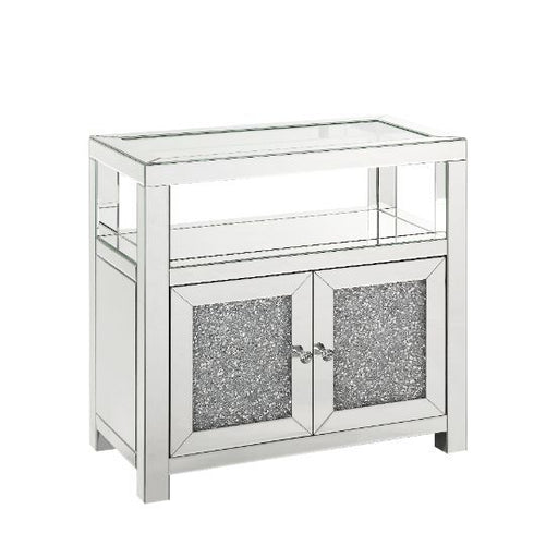 Acme Furniture - Noralie Cabinet in Mirrored - 97953 - GreatFurnitureDeal