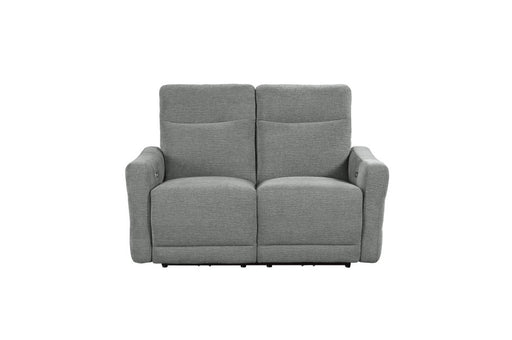 Homelegance - Edition Power Double Lay Flat Reclining Loveseat with Power Headrests - 9804DV-2PWH - GreatFurnitureDeal