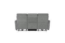 Homelegance - Edition 2 Piece Power Double Lay Flat Reclining Sofa Set - 9804DV-3PWH-2SET - GreatFurnitureDeal