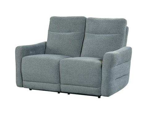 Homelegance - Edition Power Double Lay Flat Reclining Loveseat with Power Headrests - 9804DV-2PWH - GreatFurnitureDeal