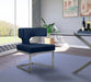 Meridian Furniture - Alexandra Velvet Dining Chair Set of 2 in Navy - 954Navy-C - GreatFurnitureDeal