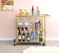 Acme Furniture - Adamsen Champagne & Mirror Serving Cart - 98354